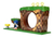 Sonic The Hedgehog Juego Zona De La Colina Verde Con Figura