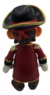 Muñeco Mario Pirata - Super Mario Bros - 12 Cm Aprox - THE KING