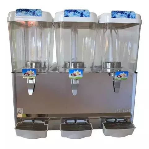 Dispensador de aguas triple tanque Girochef