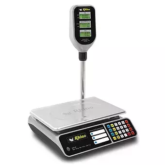 Bscula Electrnica Multifunciones con Torreta 40 kg Rhino
