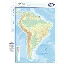 Mapa físico político n°3