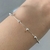 Pulseira veneziana com bolinhas