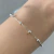 Pulseira veneziana com bolinhas