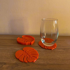 Posavasos MONSTERA naranja