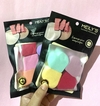 Kit esponjinhas de maquiagem