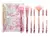 Set de brochas con glitter