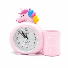 Reloj despertador unicornio
