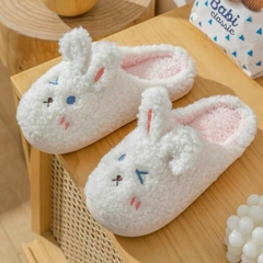 Pantuflas de felpa conejo