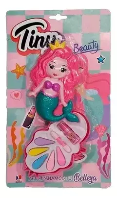 Set de maquillaje sirena