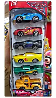 Set de 5 autos cars