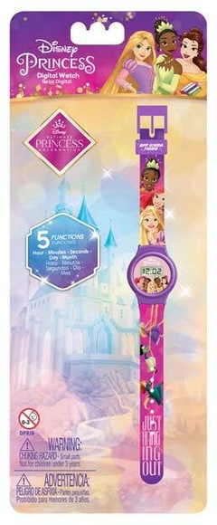 DPRJ6 RELOJ DIG 5 FUN DISNEY PRINCESAS