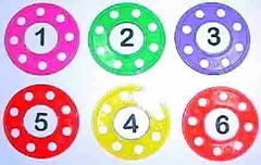 STICKS X 6 UN COLORES