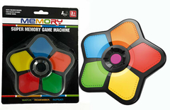 JUEGO DE MEMORIA CON LUCES EN FORMA DE ESTRELLA