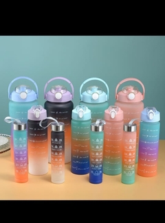 Set de 3 botellas