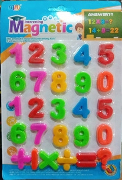 NUMEROS DIDACTICOS IMANTADOS 29X21X1CM