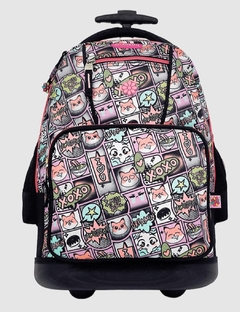MOCHILA C/CARRO GATITO 44X33X16