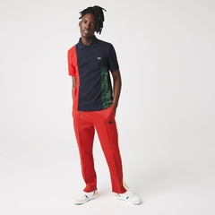 Lacoste Polo Shirt Colour-block Stretch Cotton - comprar online