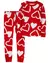 Pijama De 2 Piezas Con Corazones