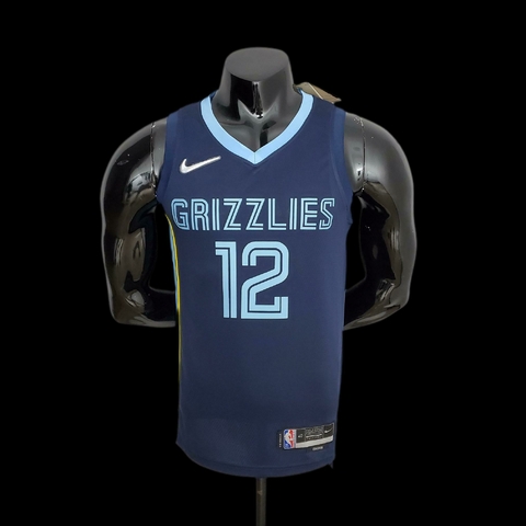 Memphis Grizzlies MORANT#12 Navy Blue