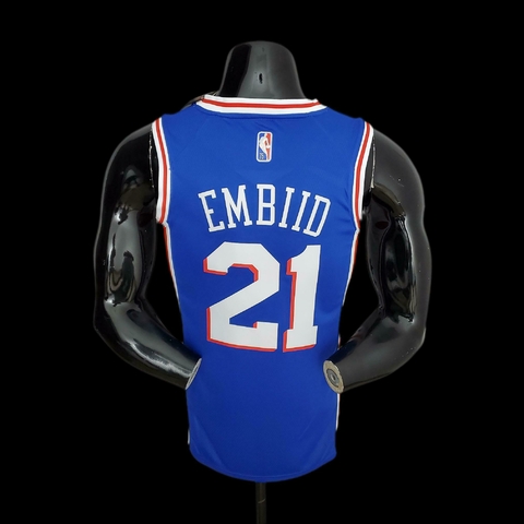 Philadelphia 76ers EMBIID#21 Blue