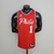 76ers Harden #1 V-Neck Red