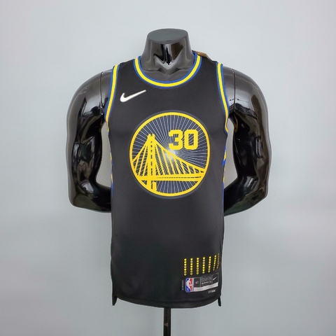 Curry #30 Warriors City Edition Black