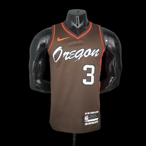 McCOLLUM#3 Trail Blazers City Edition Brown