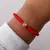 Pulsera corazón rojo
