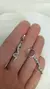 Argollitas cobra strass grandes