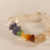 Pulseira dos Chakras com Cristal de Rocha - Equilíbrio - comprar online
