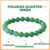 Pulseira Cristal Quartzo Verde - Cura e Equilibrio - 8mm