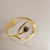 Bracelete Imensidão Sodalita Dourado