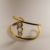 Bracelete Contemporane Fluorita Quartzo Rosa Dourado na internet