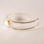 Bracelete Fio Perola Barroca Dourado