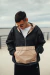 Anorak Sign Negro/Beige - comprar online