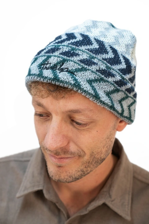 Gorro Tejido Black Pattern