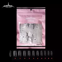 TIPS SOFT GEL CUADRADA *500 EN BOLSA TRANSPARENTE - comprar online