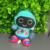 Novo Brinquedo Robô Rock Dançarino Infantil Luz E Som Face Digita