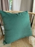 ALMOHADON PANA VERDE INGLES 40 x 40