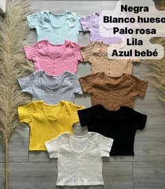 blusa Rib Nc - tienda online