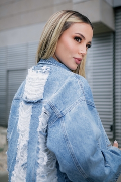 Imagen de chaqueta oversize en jean