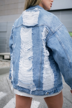 chaqueta oversize en jean - districamisetaspereira