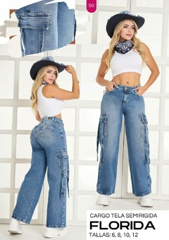 jeans cargo - comprar online