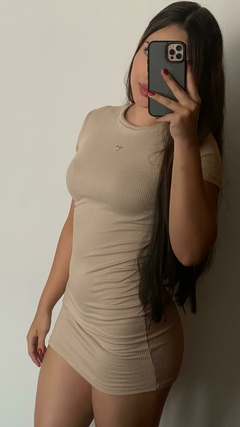 vestido poli licra
