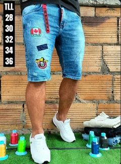 bermuda en jeans para caballero - districamisetaspereira