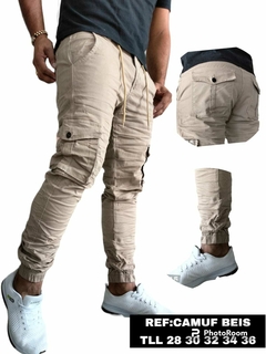 jogger tipo camuflado para caballero - comprar online