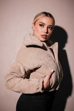 chaqueta gabán para dama - comprar online
