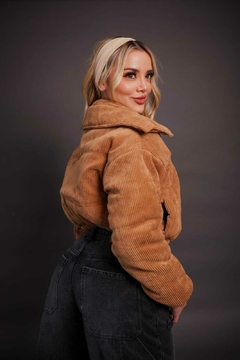 chaqueta gabán para dama - tienda online