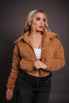 chaqueta gabán para dama - comprar online