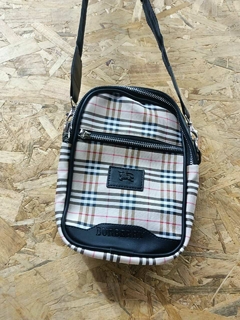 bolso cuerina para caballero